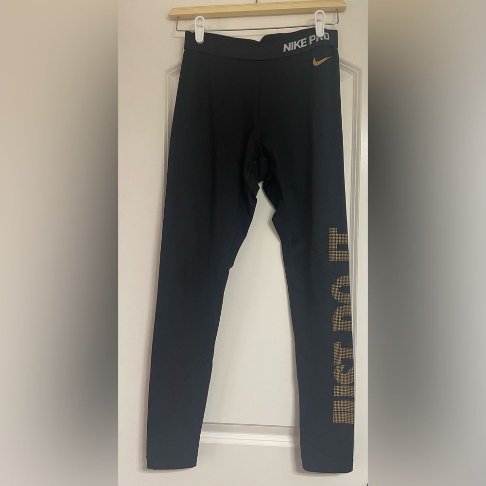 Women’s Nike Dri-Fit Black Leggings Size Large